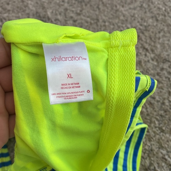 Juniors Xhilaration Ribbed Bikini Top - Picture 6 of 6